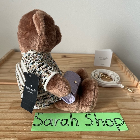 ♠️Kate Spade Oh What Fun 3D Teddy Bear Crossbody - Picture 5 of 12
